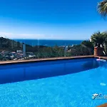 Super Oasis Fab Sea And View With Private Pool And Air Conditioning ヴィラ