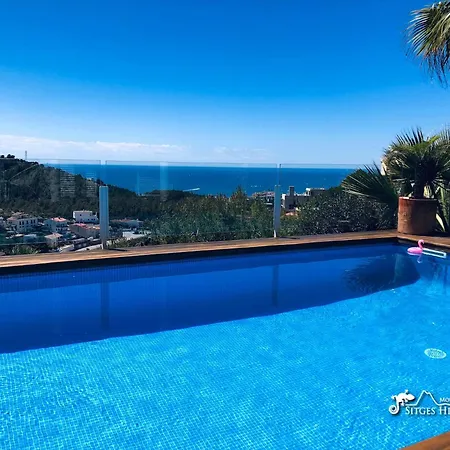 Super Oasis Fab Sea And View With Private Pool And Air Conditioning Villa